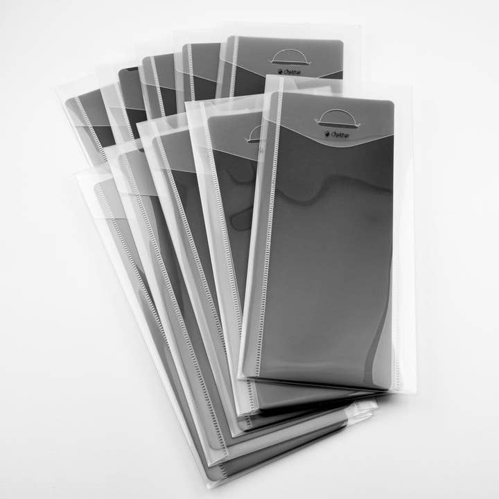 Honey Bee Stamps – wholesale Craft supplies – Bee Creative - Slimline Storage Pockets with Magnets 3 3/4" x 9 1/4"3