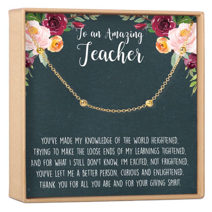 Teacher Bracelet for wholesale by Dear Ava