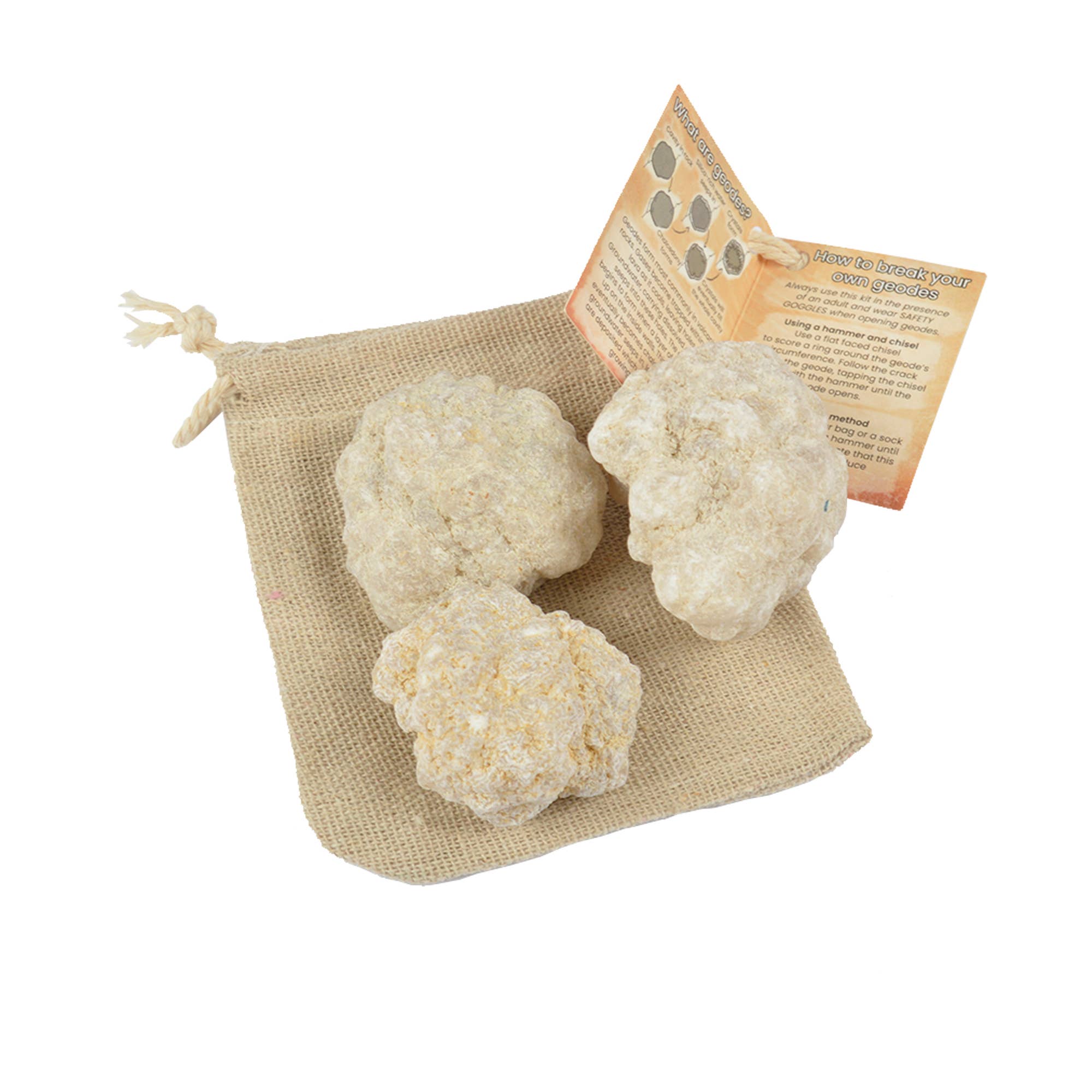 British Fossils - Vente Pierre et cristal de spiritualité - Recharge de géode à casser soi-même2