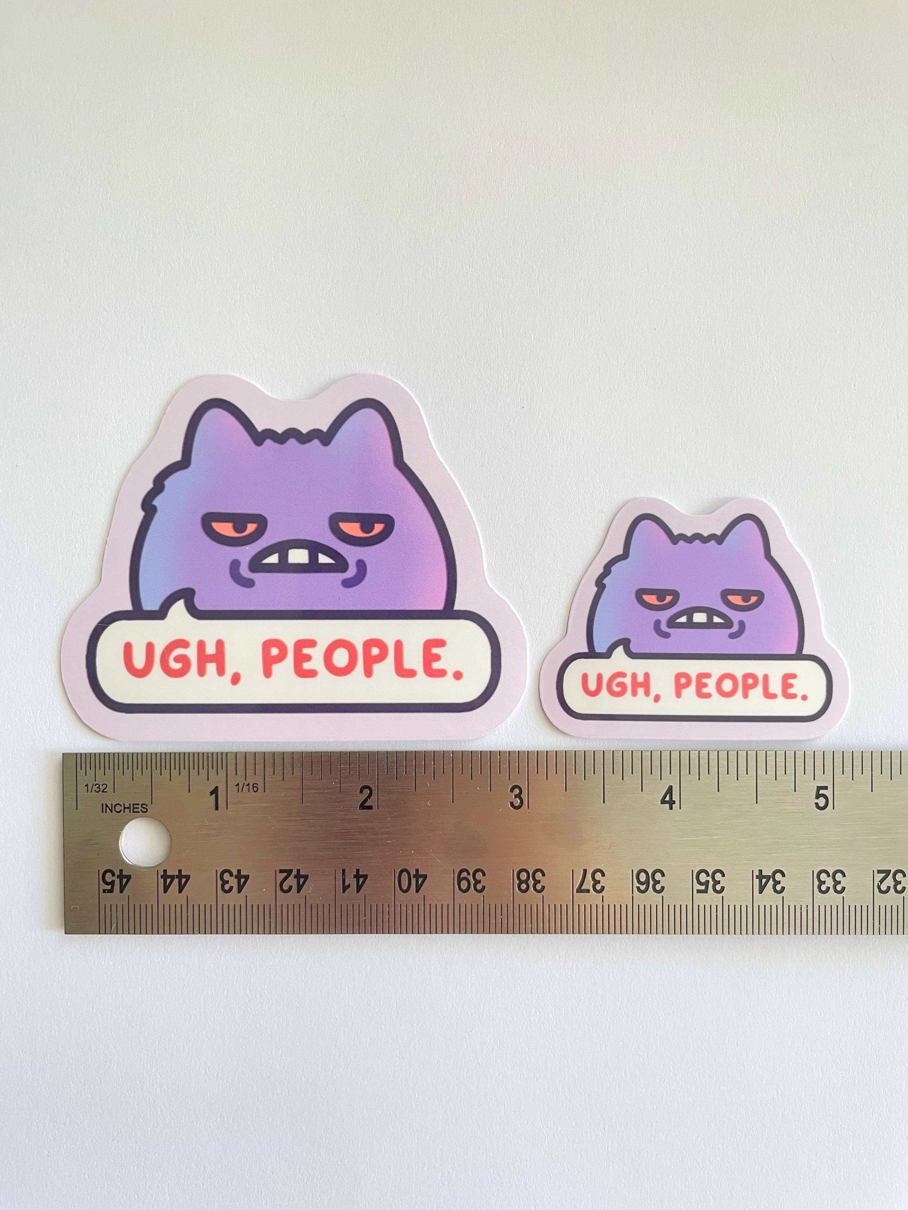 Gelly Roise - Wholesale Sticker - Smol Gengar Waterproof Stickers4