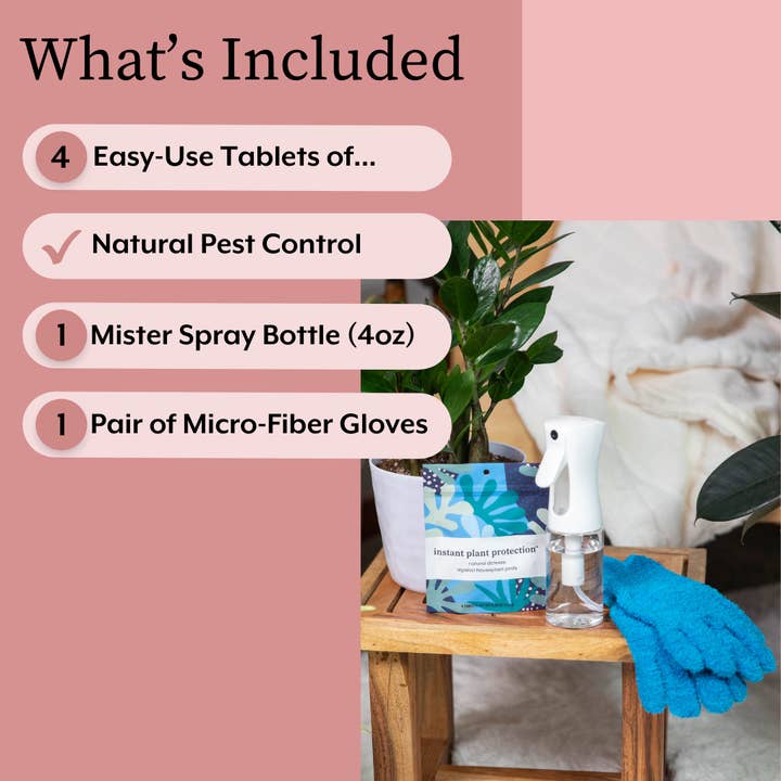 Instant Plant Food - Wholesale Plant Mister - Houseplant DEFENSE Bundle - Natural Pest Control Kit5