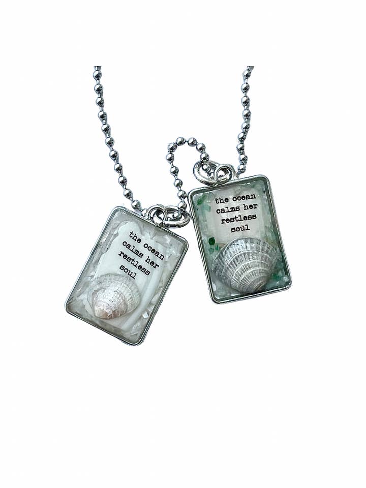 Unikke Ocean Pendant Beach Shell Smykker Brugerdefineret for engroshandel hos UnfiniSHEd