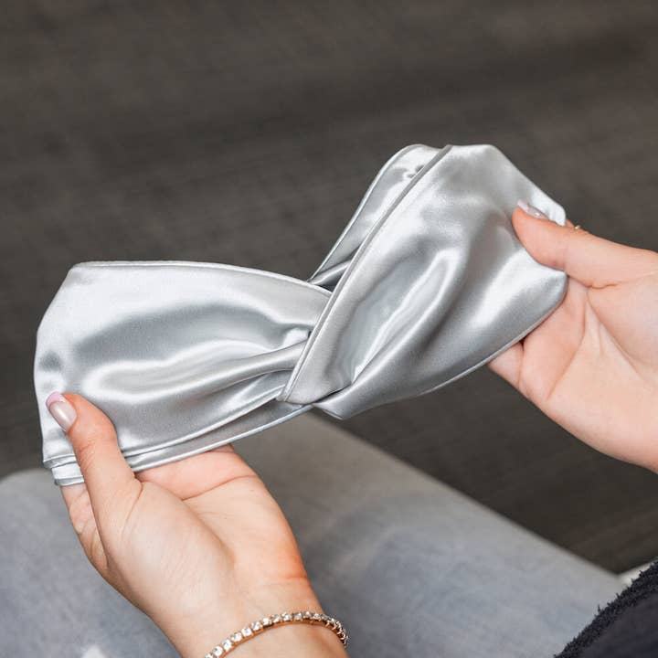 Blissy - Wholesale Sleep Cap / Bonnet - Women's - Blissy Head Piece - Silver6