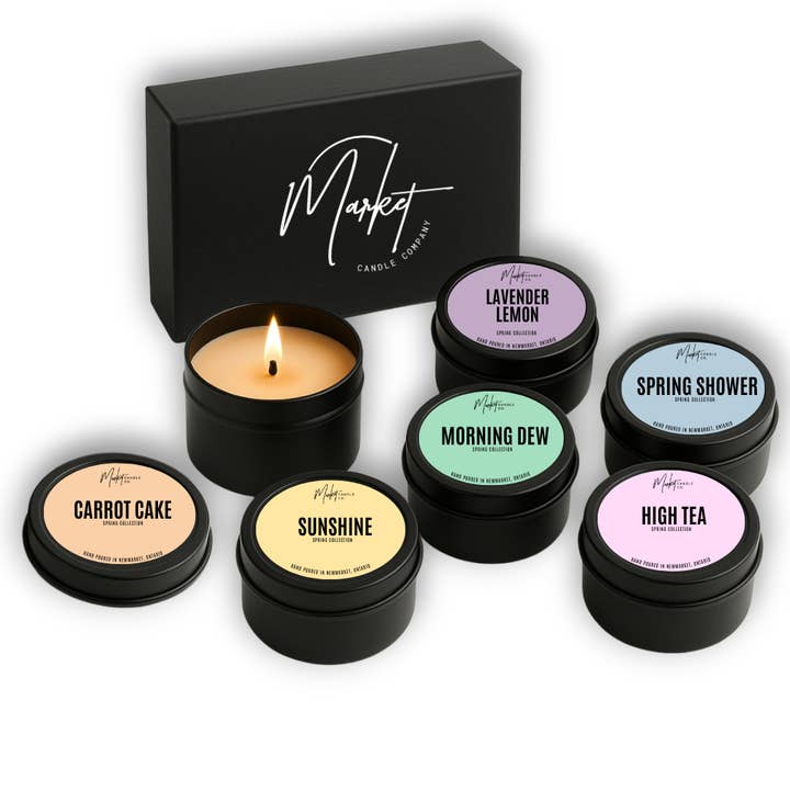 SET SCOPERTA COLLEZIONE PRIMAVERA per la vendita all'ingrosso da parte di Market Candle Company