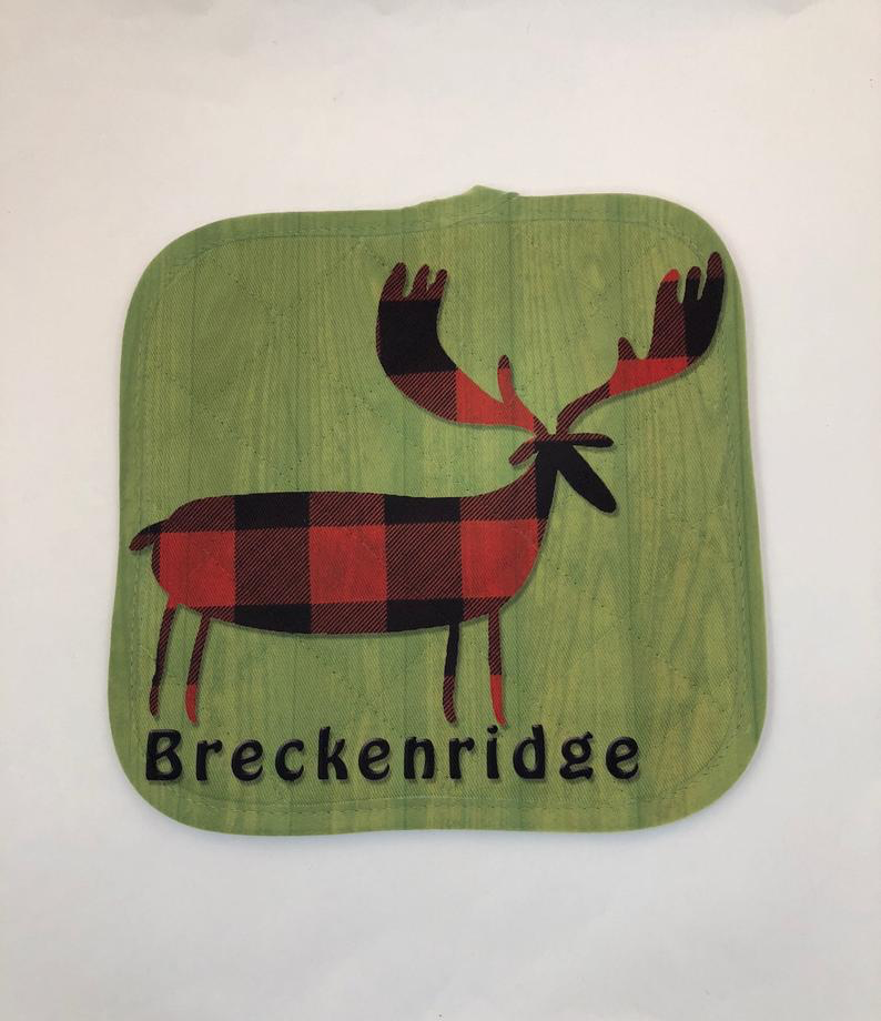 GP Originals - Wholesale Oven Mitt/Pot Holder - Mod Moose Pot Holder/Hot Pad3