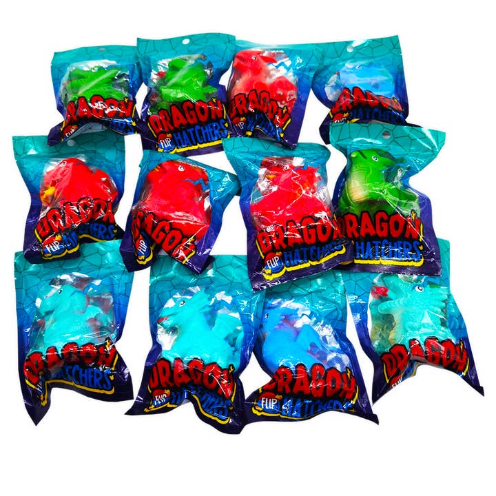 Novelty Brands - Wholesale Squishy Toy - Kids & Baby - Dragon Hatchers Flip Squeeze Toy Assortment - 12/Display3