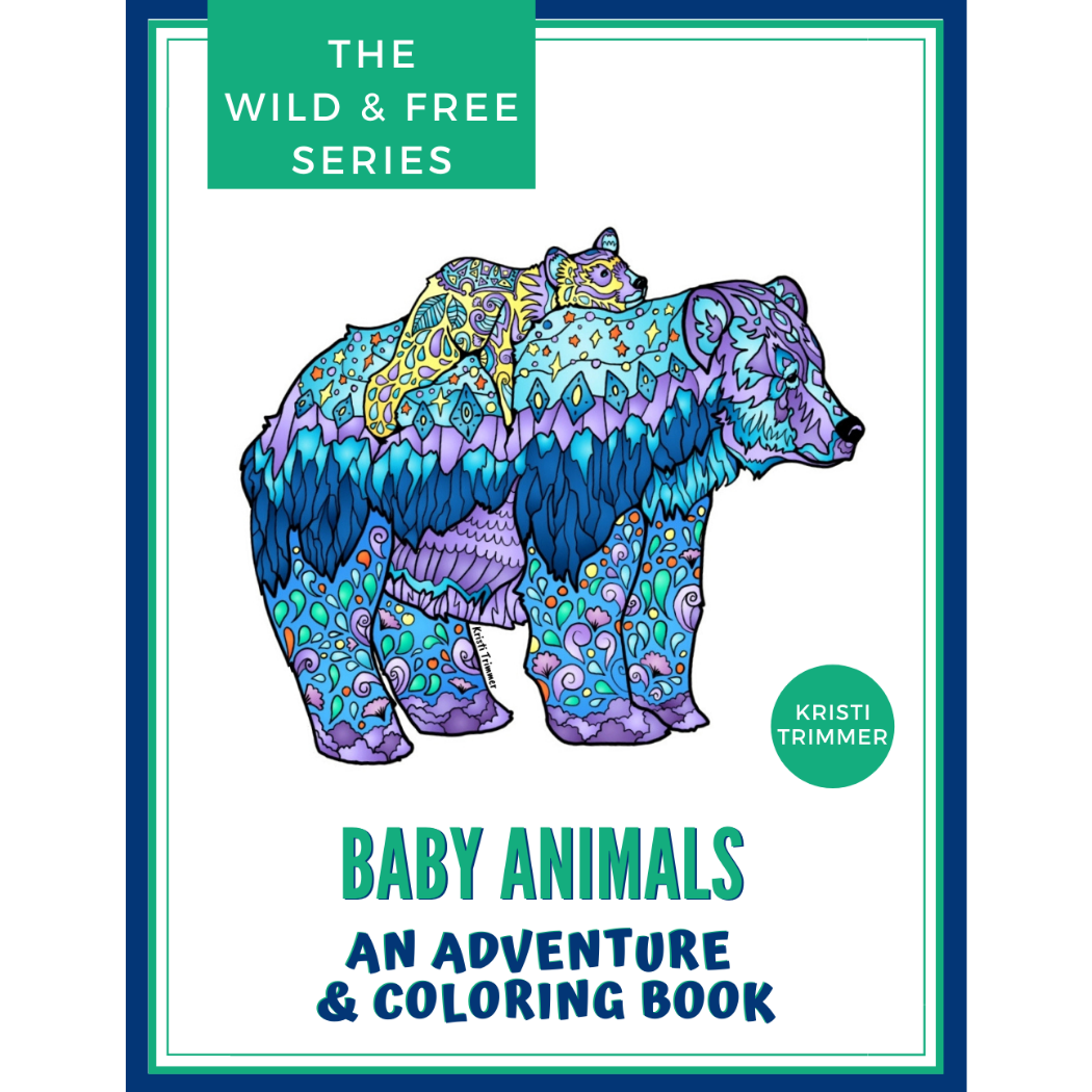 Alaska Wild & Free - Wholesale Coloring Book - Kids & Baby - Baby Animals: An Adventure & Coloring Book2