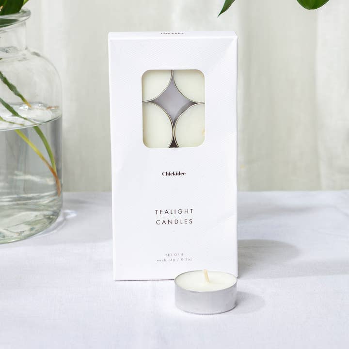 Everyday Tealight Candles for wholesale by Chickidee