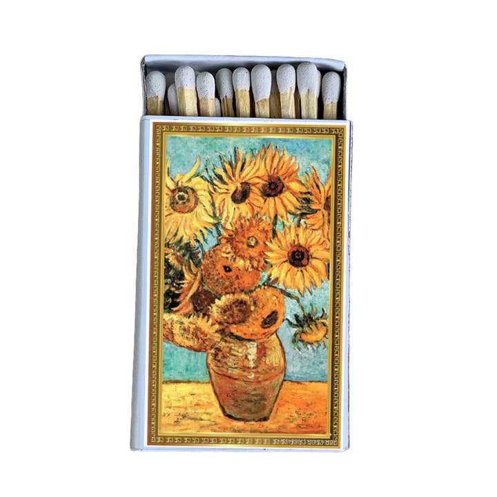 Matches • Art • Van Gogh Sunflowers •Home Decor for Candles for wholesale by Most Amazing
