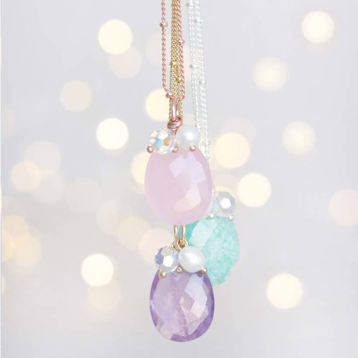 sara lisa accessories - Wholesale Pendant/Charm Necklace - LOVA Pregnancy Stone3