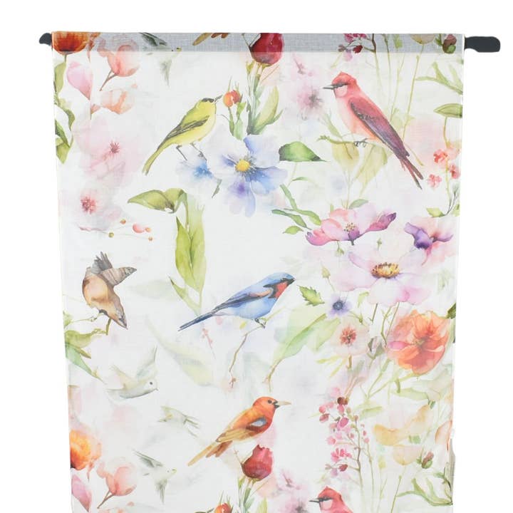 Taylor Hill Scarves & Co - Wholesale Scarf – Women's - THSS2804: White: Birdsong Garden Scarf2