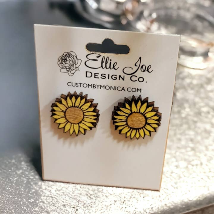 Sunshine Studs for wholesale by Ellie Joe Design Co