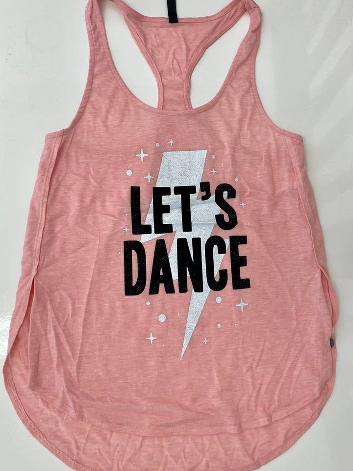 Let's Dance Bolt Petal Racerback for wholesale by Sugar And Bruno