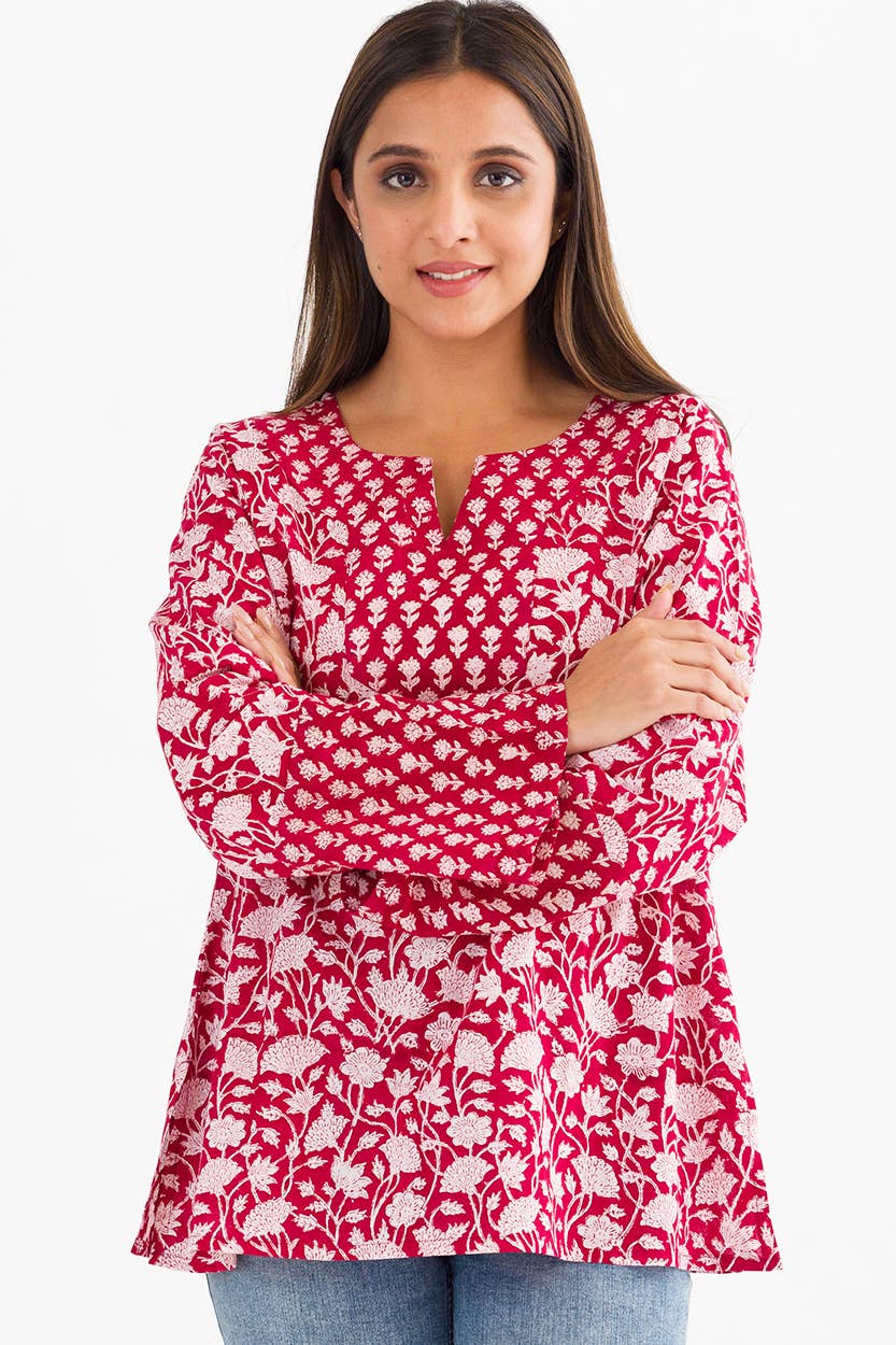 Sevya Handmade - Wholesale Tunic - Women's - Devani Block Print Tunics5