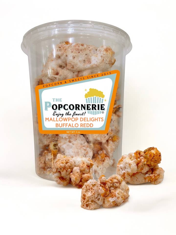 Buffalo REDD MallowPop Délices | Pop-corn lyophilisé pour la vente par The Popcornerie & Sweets
