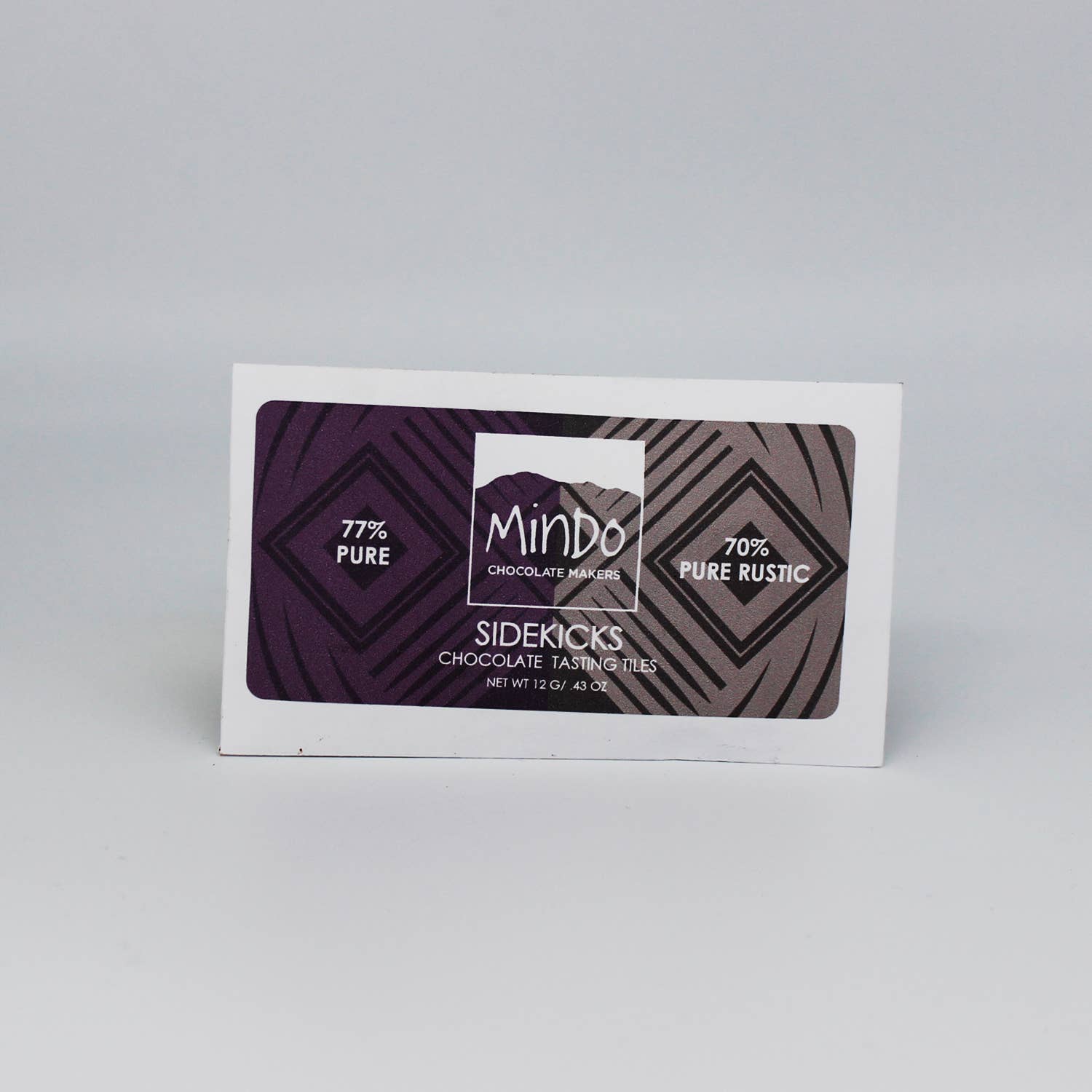 Mindo Chocolate Makers - Wholesale Chocolate bar - Sidekicks - 77% Pure and 70% Pure Rustic