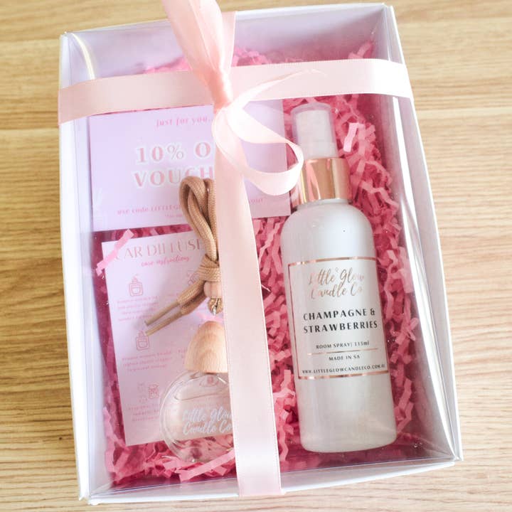 Mini Fragrance Bundle Gift Pack for wholesale by Little Glow Candle Co.