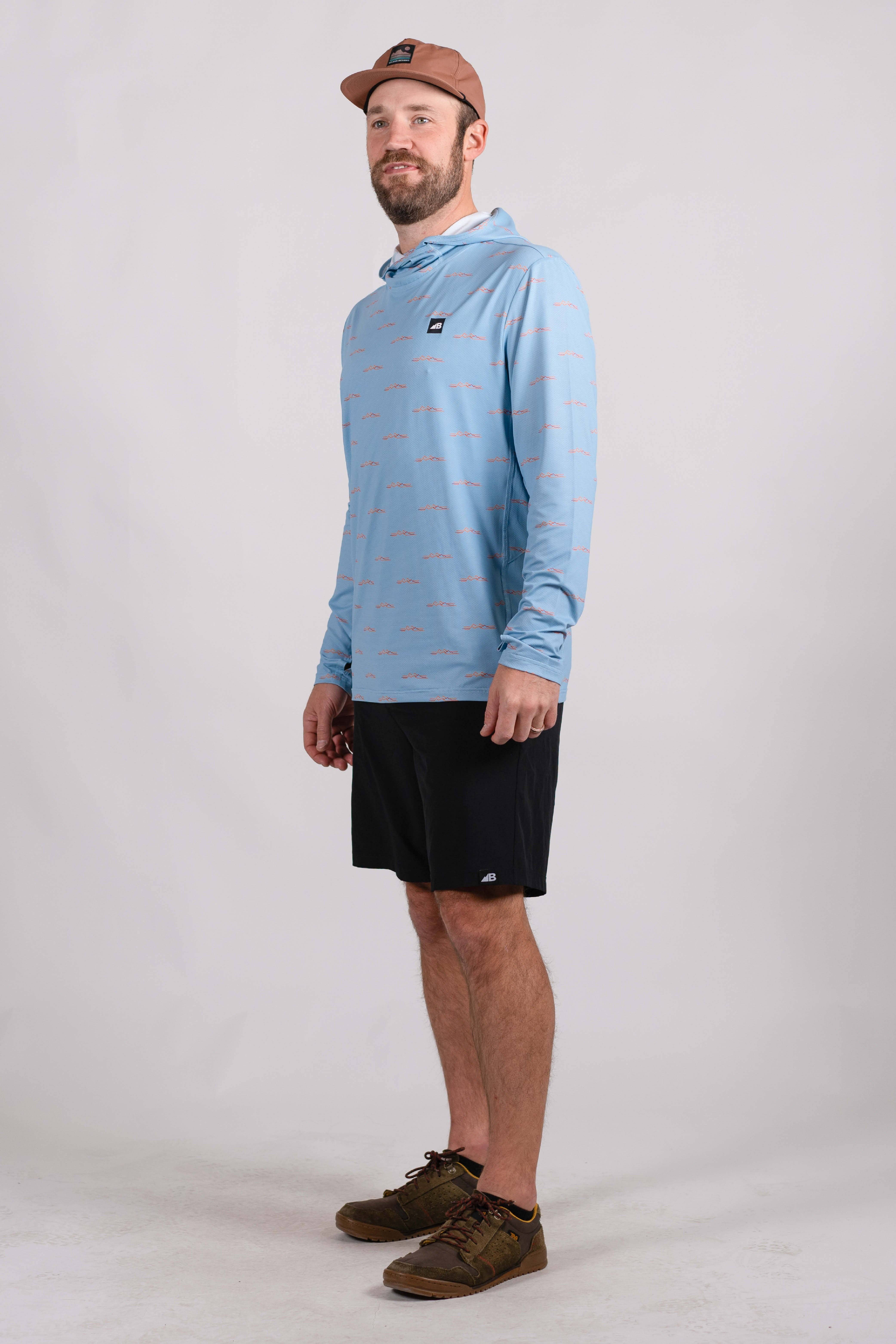 Belong Designs - Wholesale Hoodie - Men's - Men's Ascent UPF50 Sun Hoodie8