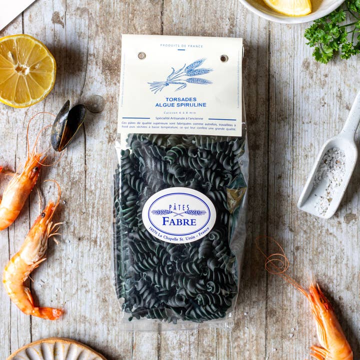 PATES FABRE - Wholesale Pasta - Pasta - Spirulina Seaweed Twist0