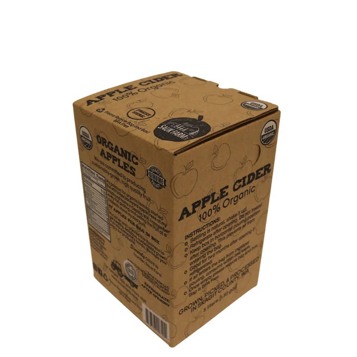 Sauk Farm LLC - Wholesale Apple Cider - Bag in Box Apple Cider, ORG