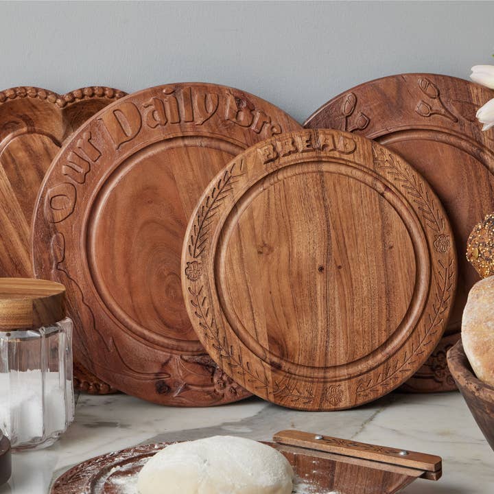 etúHOME - Wholesale Cutting Board - Vintage English Bread Board: Bread, Small, Natural3