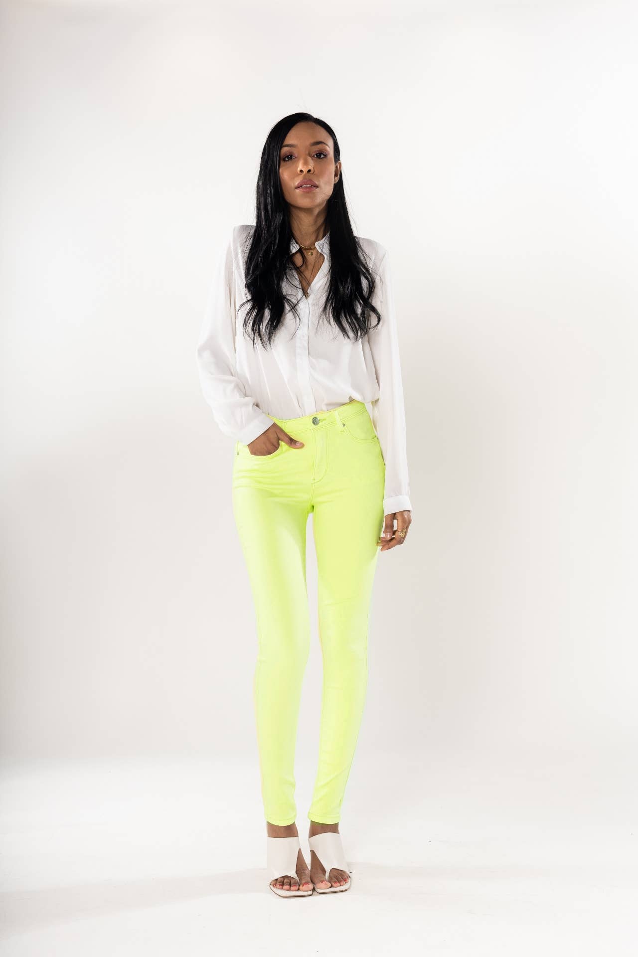 Nina Carter - Wholesale Jeans - Women's - Skinny Push Up Comfortable High Waist Super Stretch P10636