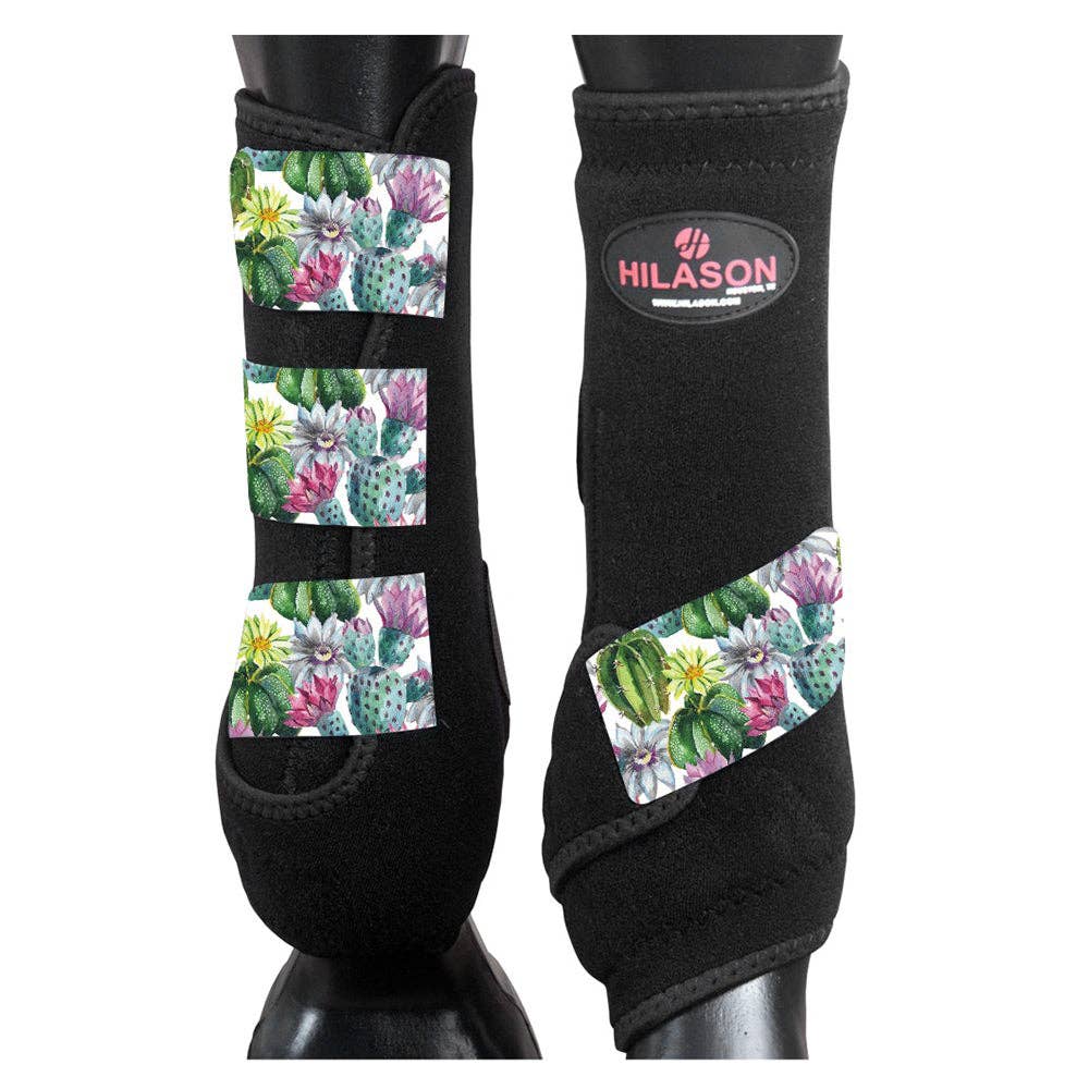 HILASON - Wholesale Horseback Riding Gear - HILASON L M S Horse Front Leg Sport Boots | Jumping Printed4