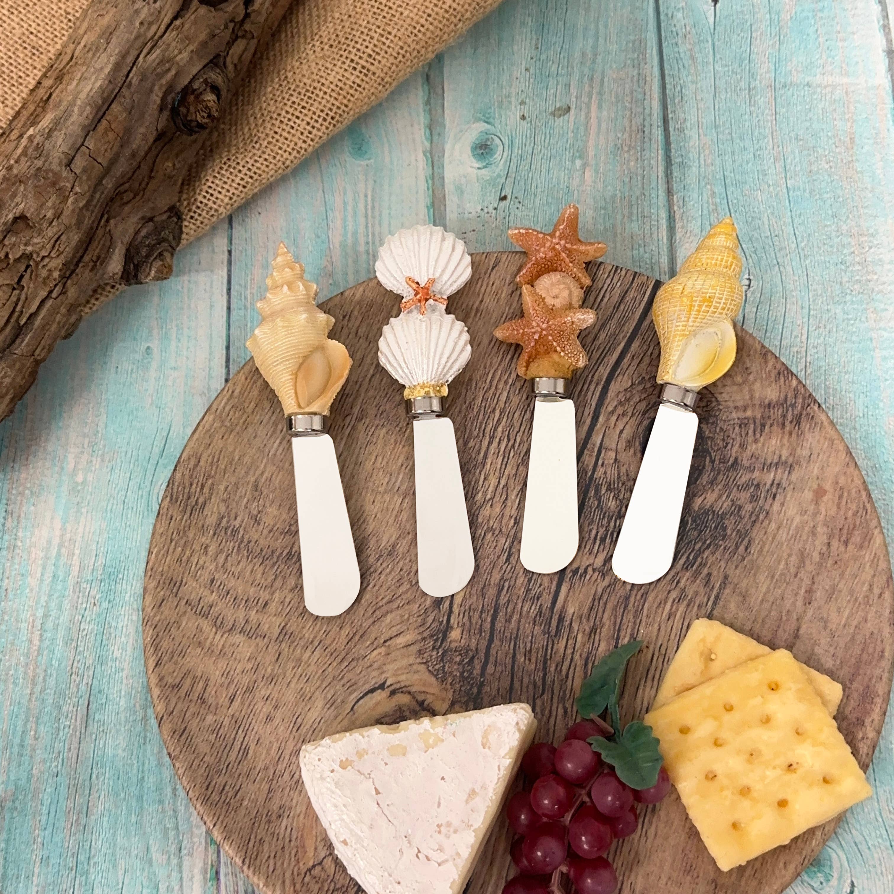 Supreme Housewares - Wholesale Cheese Spreader - Shells Polyresin Cheese Spreader5