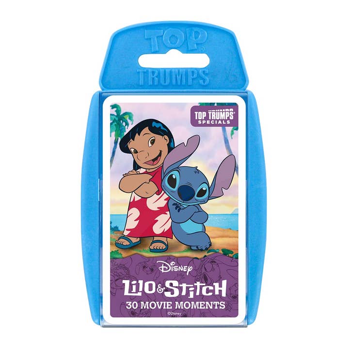 Lilo & Stitch 30 Movie Moments Top Trumps Card Game for wholesale by Top Trumps USA, Inc.