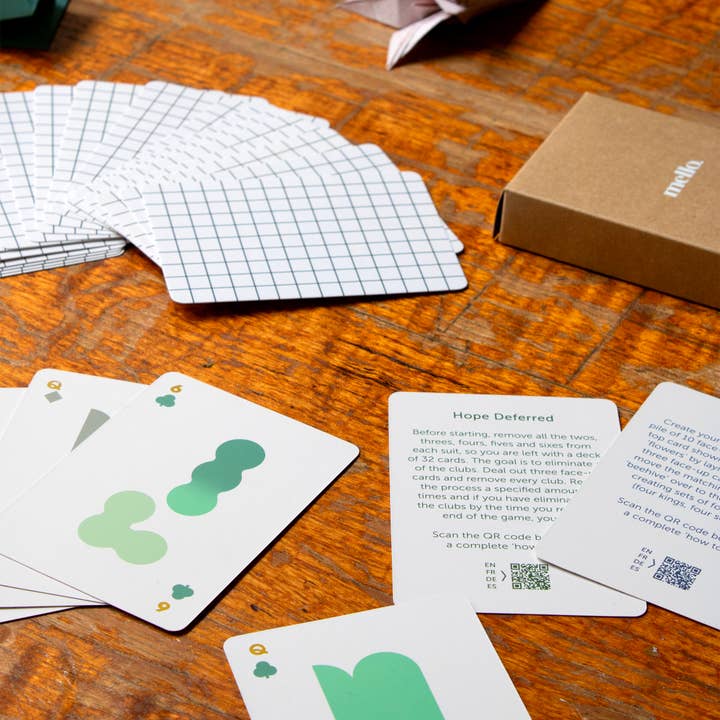 SUCK UK Ltd - USA - Vente Jeu de cartes - Cartes à jouer Mello pour Solitaire et Patience3