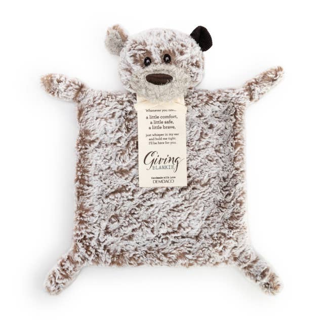 DEMDACO - Wholesale Security/Cuddle Blanket - Baby - Giving Bear Blankie1