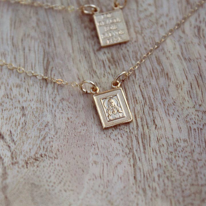 Naomi's Happy Place Shop - Wholesale Pendant/Charm Necklace - Scapular Necklace32