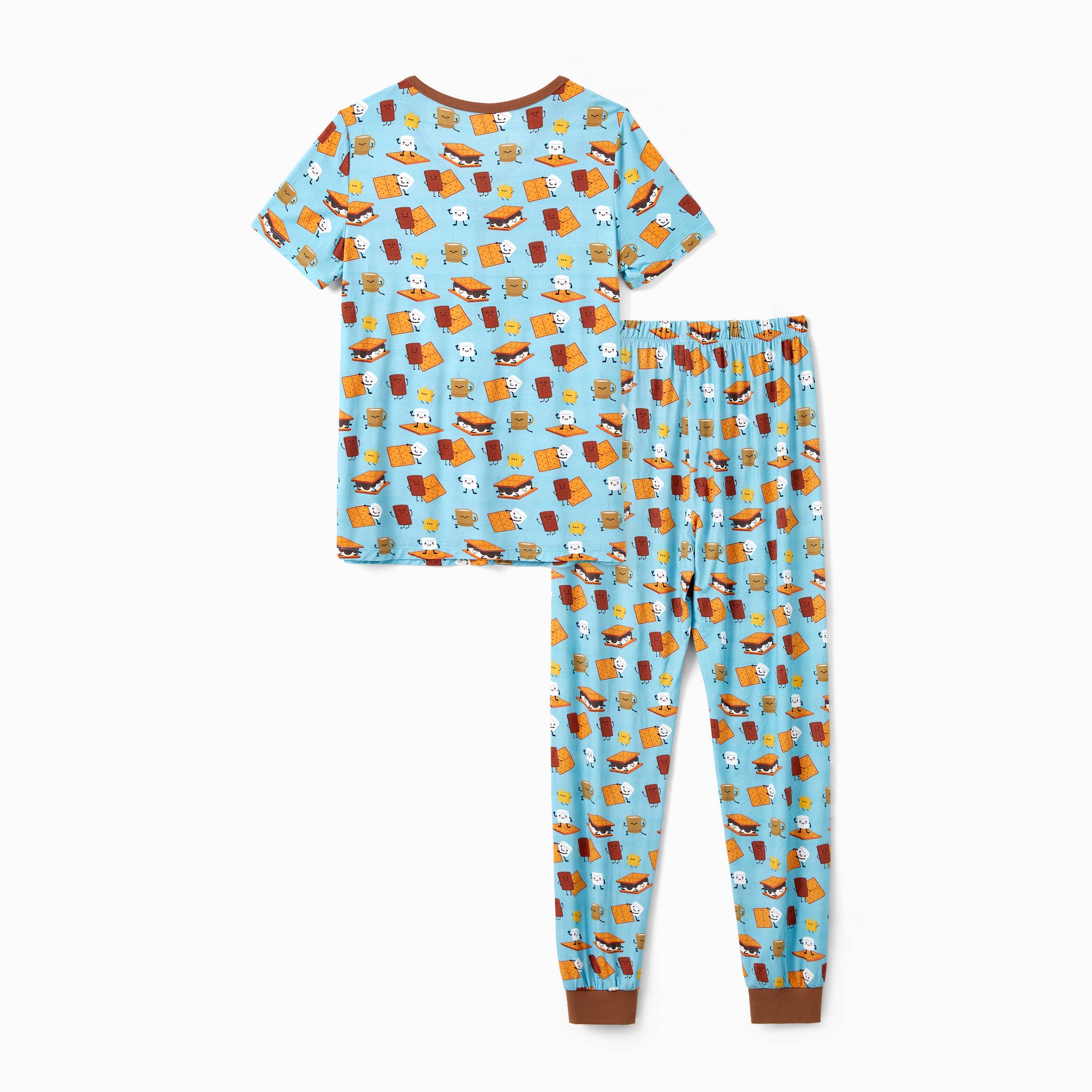 Verde Set di Pigiami Coordinati per Famiglia in Bambù Maglie Carine & Pantaloni Lunghi in vendita all'ingrosso su Faire2