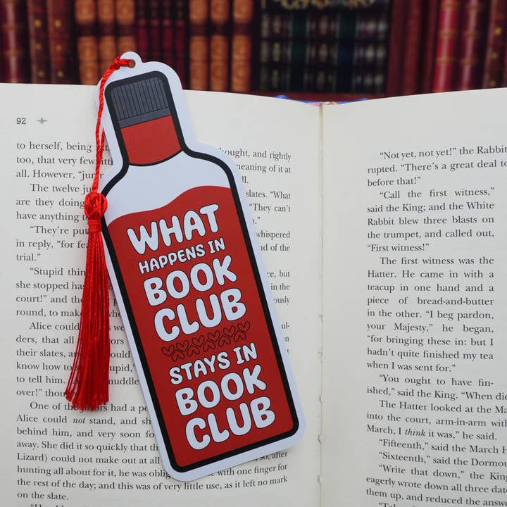 Punchkins - Wholesale Bookmark - “What Happens in Book Club Stays in Book Club” Bookmark3