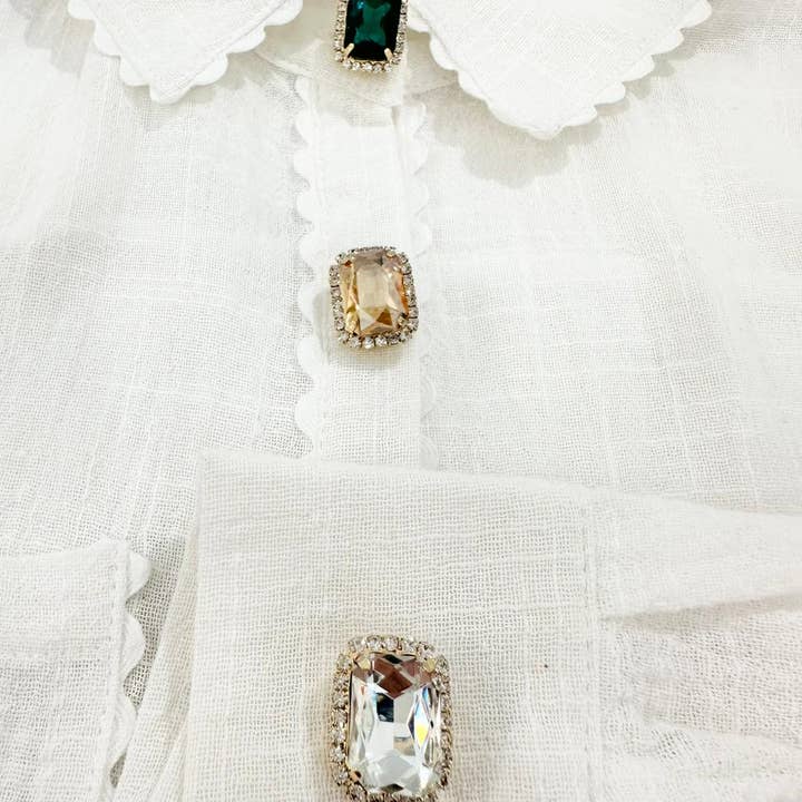 Hide button Corinne for wholesale by KALISTA