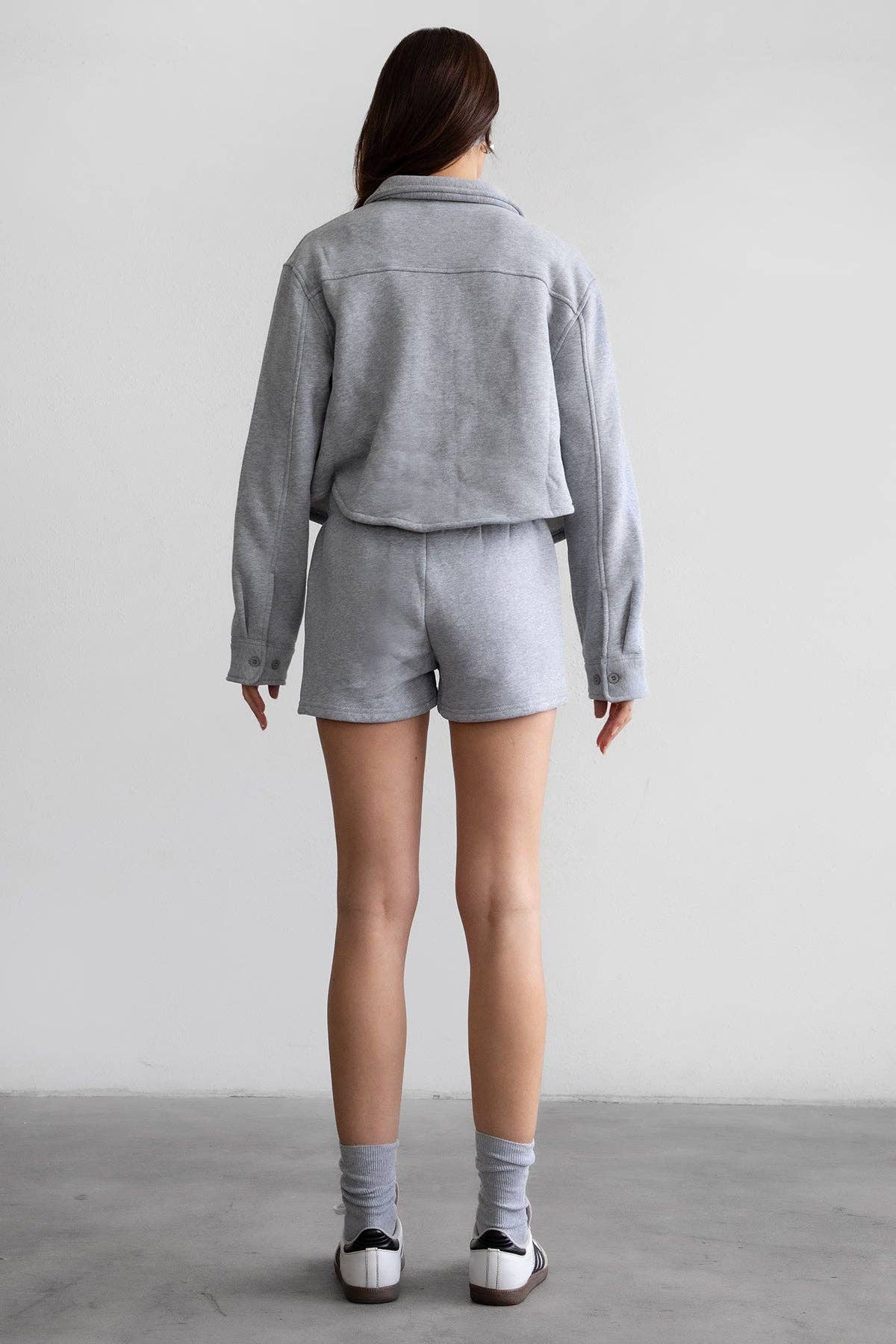 TICTOC - Wholesale Lounge Shorts - Women's - MOMO Plush Fleece Lounge High Waist Fleece Shorts29