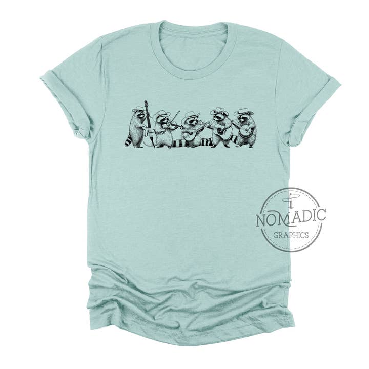 Trash Panda Band for wholesale by Nomadic Graphics