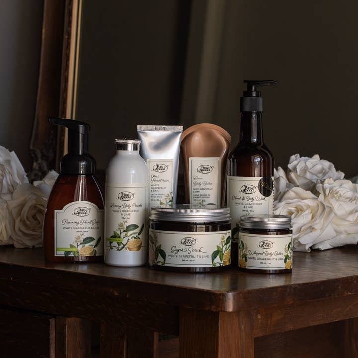 Pure Anada Natural Cosmetics - Wholesale Body/Talcum Powder - Luxury Body Powder - White Grapefruit & Lime2