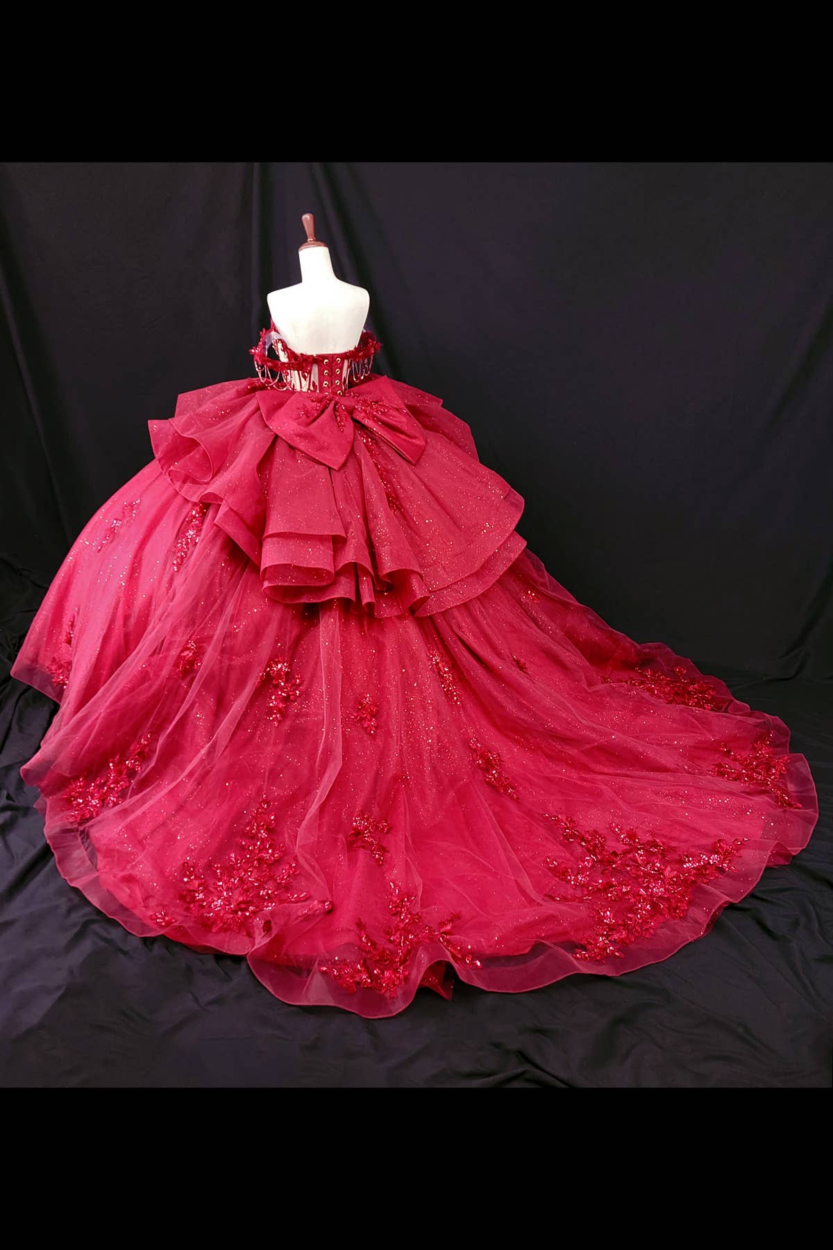 Chicas - Wholesale Formele jurk - Dames - Schouderloze quinceañera-jurk met korset CHF313214