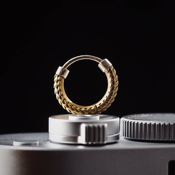 Coppertist.wu - Wholesale Hoop Earrings - Snake Skin Earrings9