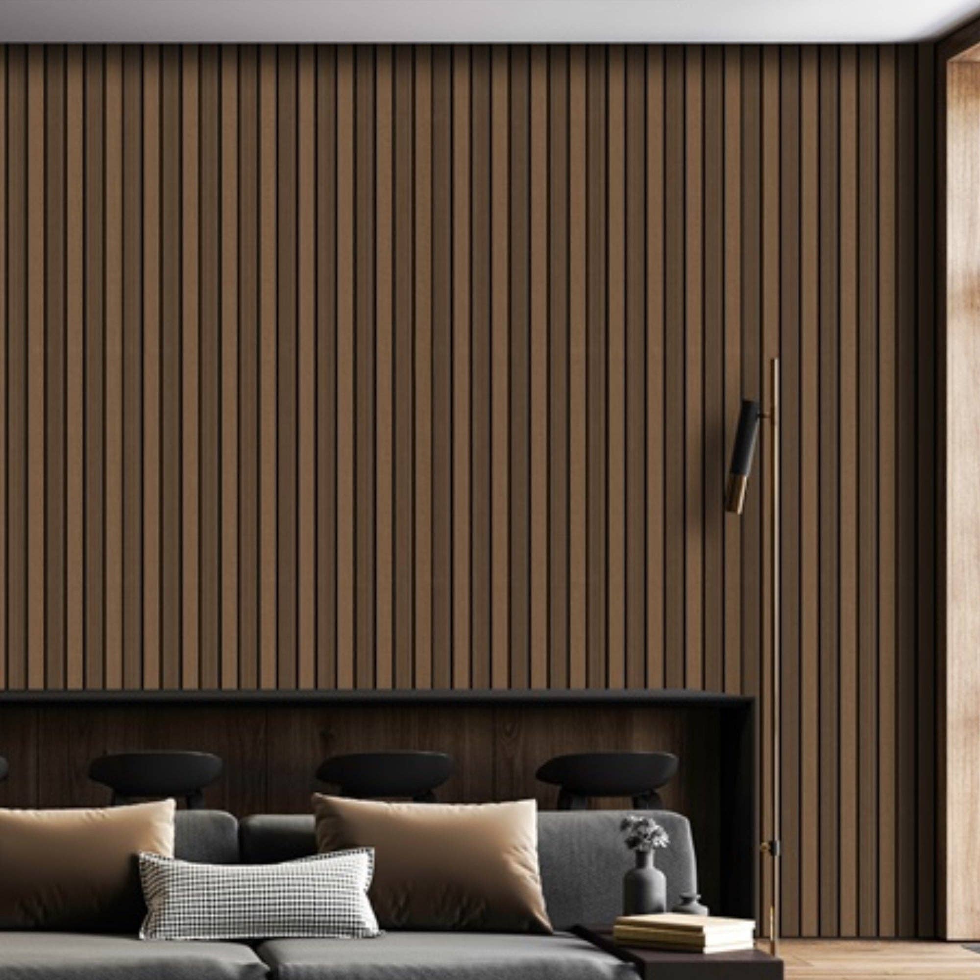 Walloro Luxury Embossed Wallpaper – wholesale Wall Panelling – Stylish Wood Grain Wall Panel, PS Wall Home Decoration Panel-Premium Quality3