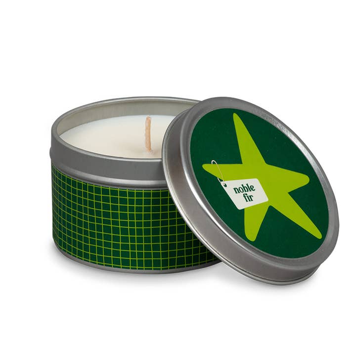 Holiday Tins | Winter of Love | 6 oz. Scented Candle for wholesale by GoodLight Natural Candles