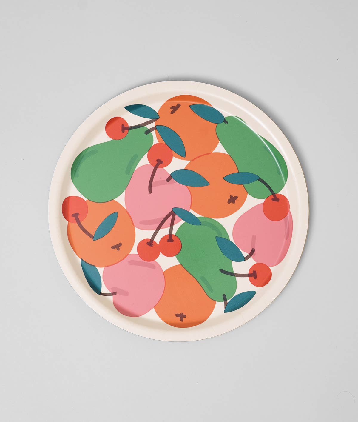 Wrap (US duties paid) - Vendita all'ingrosso Vassoi da portata - Vassoio da Portata Rotondo Piccolo 12" in Betulla per Frutta2