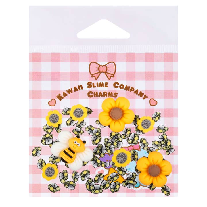 Bee Sunny Slime Toppings Charm Bag (12 stuks/doos) voor wholesale door Kawaii Slime Company