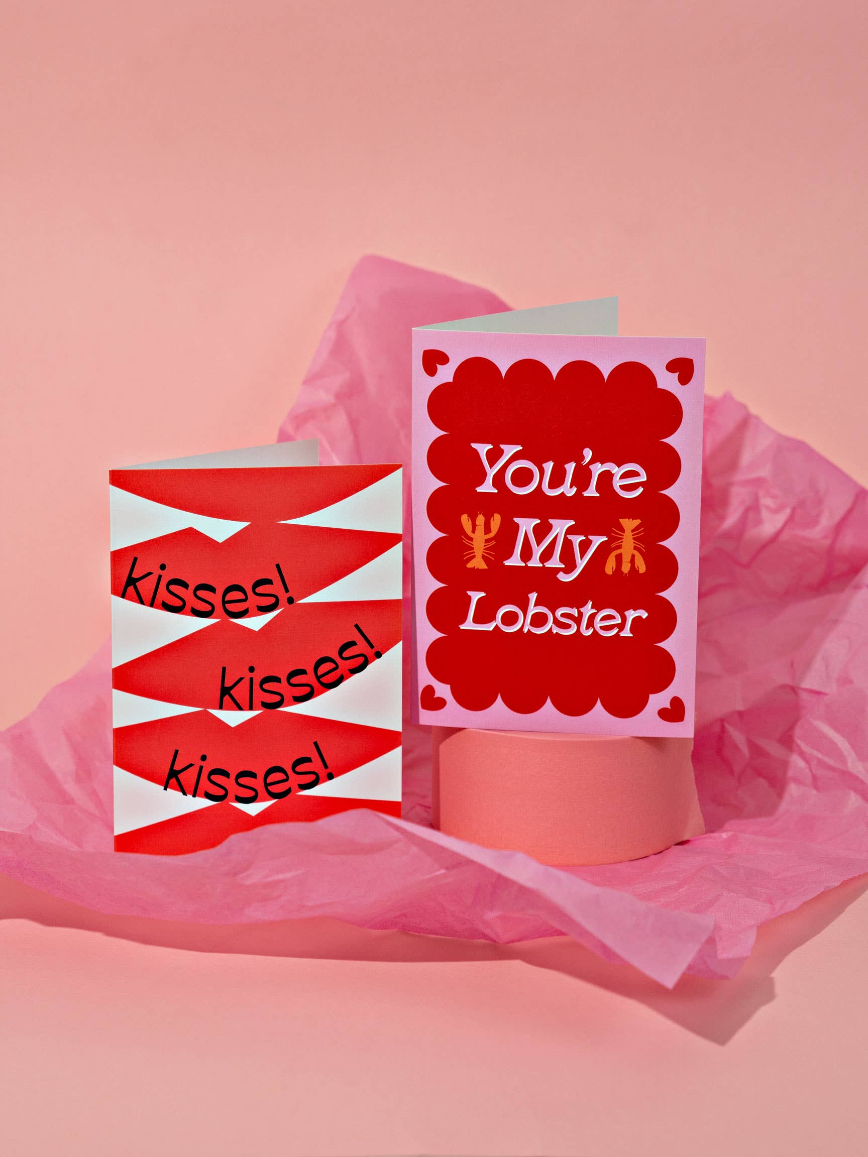 Good Thanks Paper - Wholesale Love Card - Lips Kisses Love Card3