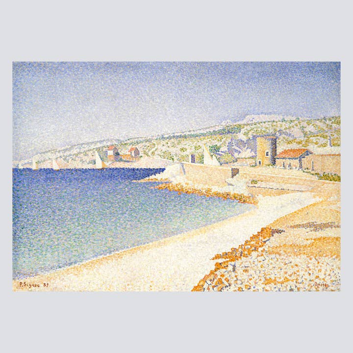 Le Quai à Cassis, Opus 198 (1889) Impression d'art pour la vente par Milisima Studio