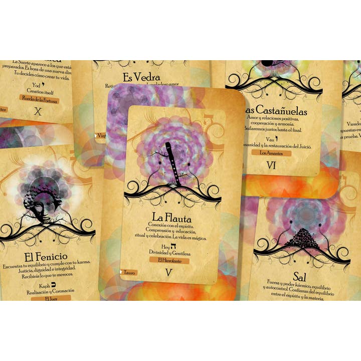 IBIZA TAROT - Wholesale Tarot Cards - Ibiza Tarot - El Oráculo de Tanit - Major Arcana (Spanish)6