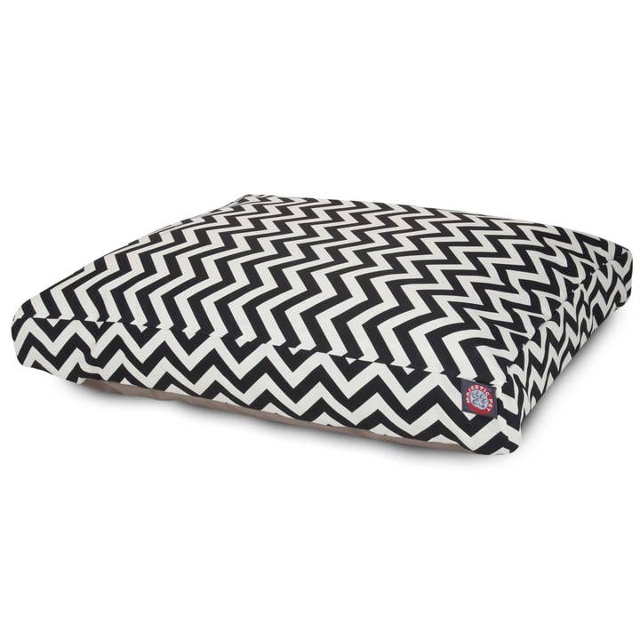 Majestic Pet Products – cama - Cão por atacado – Cama retangular para cães Chevron113