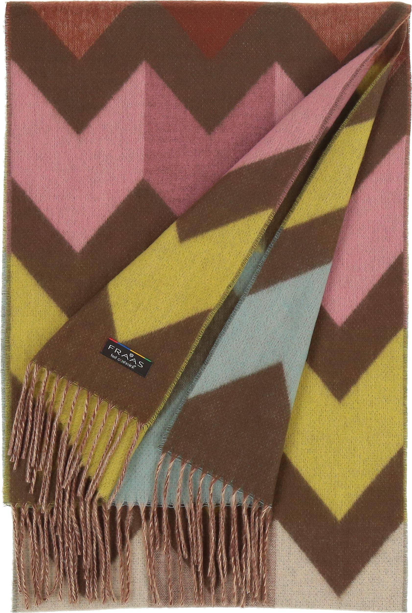 FRAAS - The Scarf Company - Vente Écharpe – femme - Chevron Zig Zag Eco13