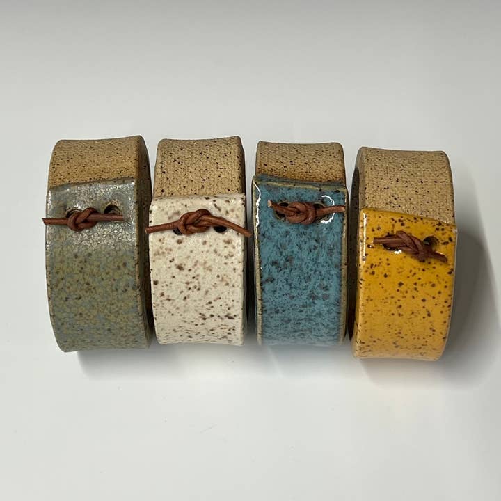 Lot de 4 ronds de serviette pour la vente par Jennifer Lee Studios